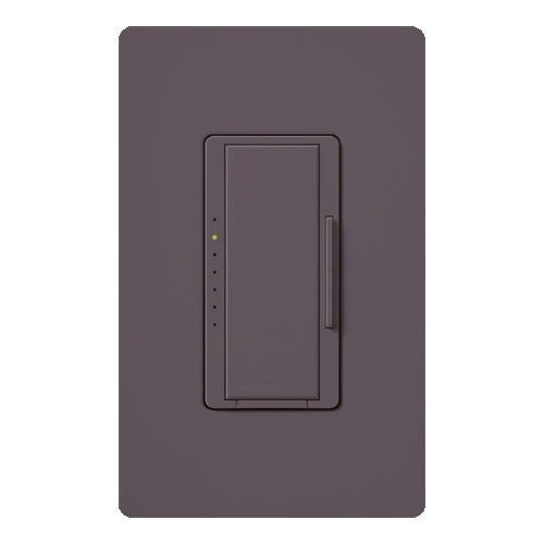 Lutron MRF2-10D-120-PL Maestro Wireless 1000W Magnetic Low Voltage Multi Location Dimmer in Plum