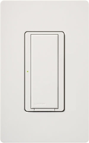 Lutron MRF2-6ANS-SW Maestro Wireless 120V / 6A Digital Multi Location Switch with Neutral Wire in Snow