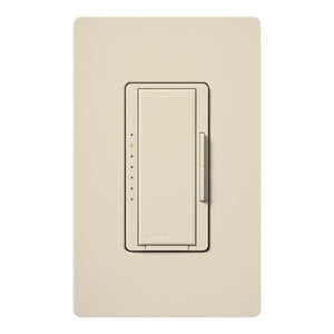 Lutron MRF2-6CL-LA Maestro Wireless 600W Incandescent, 150W CFL or LED Single Pole / 3-Way Dimmer in Light Almond