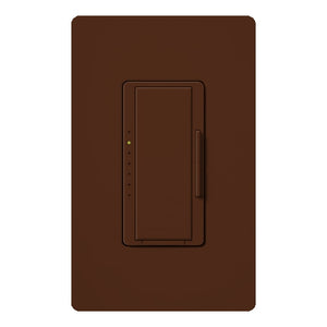 Lutron MRF2-6ELV-120-SI Maestro Wireless 600W Electronic Low Voltage Multi Location Dimmer in Sienna