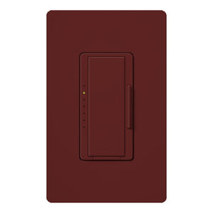 Lutron MRF2-6MLV-MR Maestro Wireless 600W Magnetic Low Voltage Multi Location Dimmer in Merlot