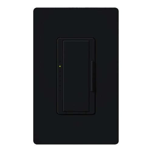 Lutron MRF2-6ND-120-BL Maestro Wireless 600W Incandescent / Halogen Multi Location Dimmer with Neutral Wire in Black