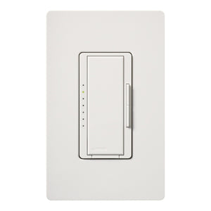 Lutron MRF2-6ND-120-SW Maestro Wireless 600W Incandescent / Halogen Multi Location Dimmer with Neutral Wire in Snow