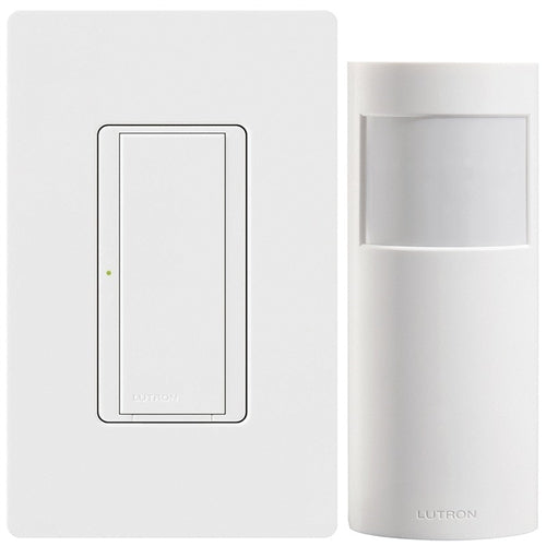 Lutron MRF2S-1S8A-1OW Energy Retrofit Maestro Wireless Switch and Wall Mount Sensor Package
