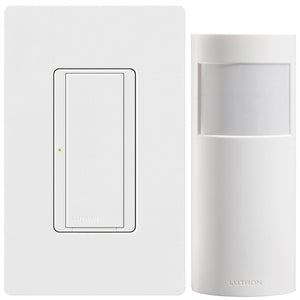 Lutron MRF2S-1S8A-1OW Energy Retrofit Maestro Wireless Switch and Wall Mount Sensor Package
