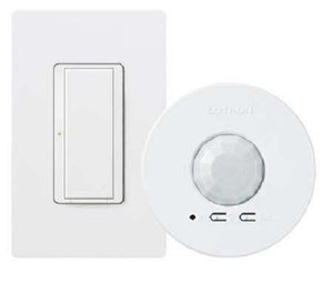 Lutron MRF2S-1S8A-1VC Energy Retrofit Maestro Wireless Switch and Ceiling Mount Vacancy Sensor Package