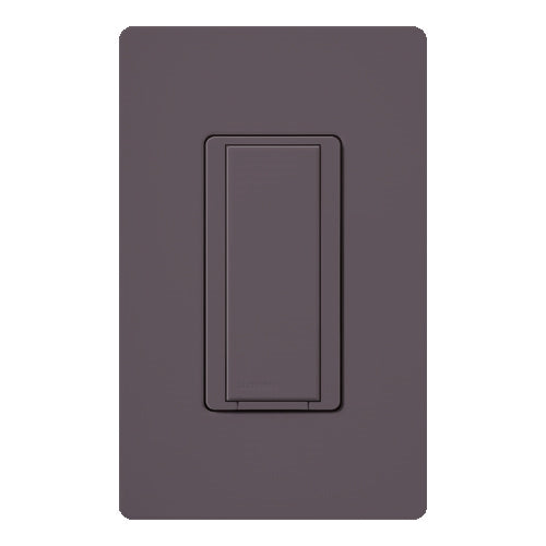Lutron Vive MRF2S-6ANS-PL Maestro Wireless 120V / 6A Lighting / 3A Fan Electronic Multi Location Switch with Neutral Wire in Plum