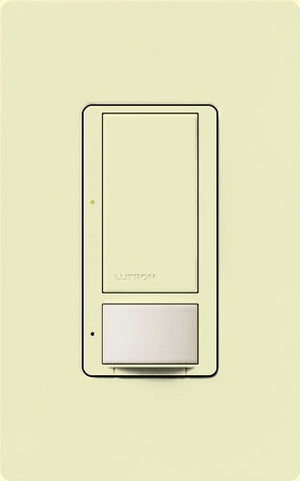 Lutron Vive MRF2S-8SSV-AL Wallbox Vacancy Single-Pole/Multi-Location Sensor Switch in Almond