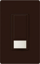 Lutron MS-OPS5M-BR Occupancy Sensor Switch Single Pole/3 Way 600W in Brown