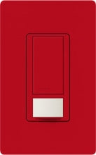 Lutron MS-OPS5M-HT Occupancy Sensor Switch Single Pole/3 Way 600W in Hot
