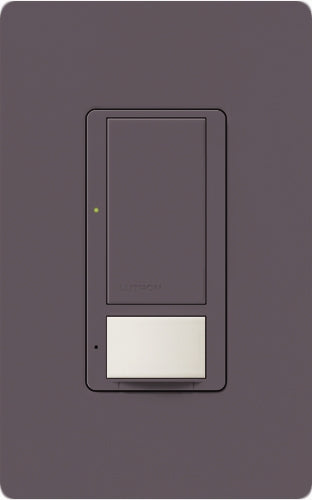 Lutron MS-OPS6M-DV-PL (MS-OPS6M2-DV-PL) Maestro Switch with Occupancy Sensor Dual Voltage 120V-277V / 6A Multi Location in Plum