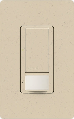 Lutron MS-OPS6M-DV-ST (MS-OPS6M2-DV-ST) Maestro Switch with Occupancy Sensor Dual Voltage 120V-277V / 6A Multi Location in Stone