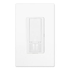 Lutron MS-PPS6-DDV-WH Maestro Dual-circuit Switch with Partial-on Occupancy Sensor, 6A 120V-277V in White