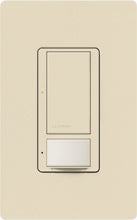 Lutron MS-VPS5M-ES Maestro Switch with Vacancy Sensor Multi Location 120V / 5A in Eggshell