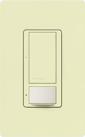 Lutron MS-VPS6M-DV-AL-6 (MS-VPS6M2-DV-AL-6) Maestro Switch with Vacancy Sensor Dual Voltage 120V-277V / 6A Multi Location in Almond, 6-pack