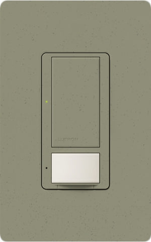Lutron MS-VPS6M-DV-GB (MS-VPS6M2-DV-GB) Maestro Switch with Vacancy Sensor Dual Voltage 120V-277V / 6A Multi Location in Greenbriar