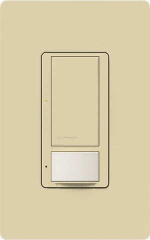 Lutron MS-VPS6M-DV-IV-6 (MS-VPS6M2-DV-IV-6) Maestro Switch with Vacancy Sensor Dual Voltage 120V-277V / 6A Multi Location in Ivory, 6-pack