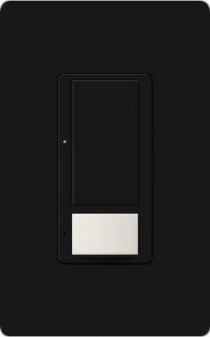 Lutron MS-VPS6M-DV-MN (MS-VPS6M2-DV-MN) Maestro Switch with Vacancy Sensor Dual Voltage 120V-277V / 6A Multi Location in Midnight