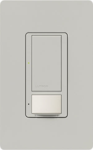 Lutron MS-VPS6M-DV-PD (MS-VPS6M2-DV-PD) Maestro Switch with Vacancy Sensor Dual Voltage 120V-277V / 6A Multi Location in Palladium