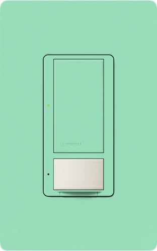 Lutron MS-VPS6M2-DV-SG Maestro Switch with Vacancy Sensor Dual Voltage 120V-277V / 6A Multi Location in Sea Glass