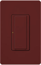 Lutron MSC-AS-MR Maestro Satin 120V Digital Companion Switch in Merlot