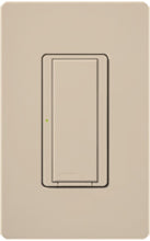 Lutron MSCF-S6AM-277-TP Maestro Satin 277V / 6A Digital Multi Location Switch in Taupe
