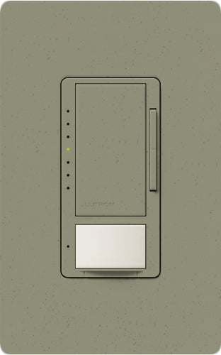 Lutron MSCL-OP153MH-GB Maestro CL Occupancy Sensor (Auto-ON/OF or Manual ON/Auto-OFF) and Dimmer, 600W Incandescent, 150W CFL or LED Single Pole / Multi Location Dimmer in Greenbriar