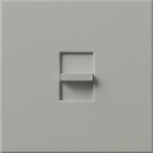Lutron NLV-1500-GR Nova 1200W Magnetic Low Voltage Single Pole Slide-to-Off Dimmer in Gray