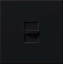 Lutron NLV-1503P-BL Nova 1200W Magnetic Low Voltage Single Pole / 3-Way Preset Dimmer in Black