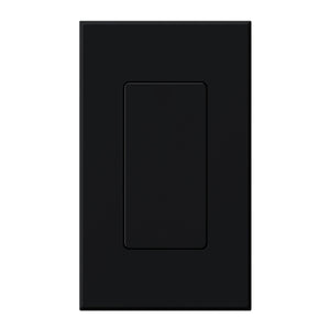 Lutron NT-BI-BL Nova T Blank Insert in Black, Matte Finish