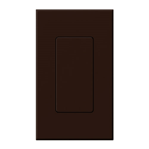 Lutron NT-BI-BR Nova T Blank Insert in Brown, Matte Finish