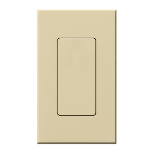 Lutron NT-BI-IV Nova T Blank Insert in Ivory, Matte Finish