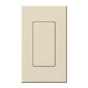 Lutron NT-BI-LA Nova T Blank Insert in Light Almond, Matte Finish