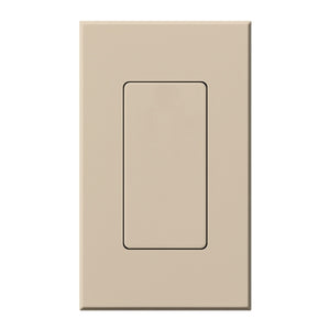 Lutron NT-BI-TP Nova T Blank Insert in Taupe, Matte Finish
