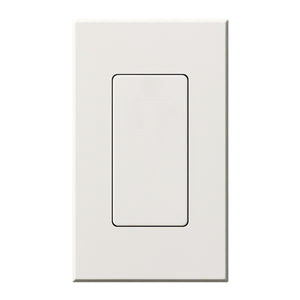 Lutron NT-BI-WH Nova T Blank Insert in White, Matte Finish