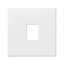 Lutron NT-L-NFB-WH Nova T, 1-Gang Wallplate, For Nova T Large Control, No Fins Broken in White, Matte Finish