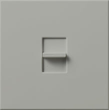 Lutron NTFS-12E-GR Nova T 120V / 12A Single Pole Fully Variable Fan Speed Control in Gray, Matte Finish