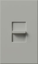 Lutron NTFSQ-GR Nova T 120V / 1.5A Single Pole 3-Speed Fan Speed Control in Gray, Matte Finish