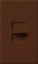 Lutron NTRP-250-SI Nova T 250W Dimmable LED or CFL, 500W Incandescent/Halogen, 500W ELVWith Halogen, Single Pole Reverse-Phase Electronic Low Voltage Dimmer in Sienna, Matte Finish