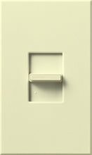 Lutron NTSTV-DV-AL Nova T 8 Amps LED / Fluorescent 0-10 VDC, Line Voltage Single Pole Slide-to-Off Dimmer in Almond, Matte Finish