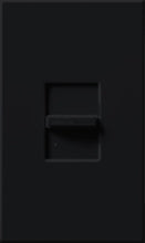 Lutron NTSTV-DV-BL Nova T 8 Amps LED / Fluorescent 0-10 VDC, Line Voltage Single Pole Slide-to-Off Dimmer in Black, Matte Finish