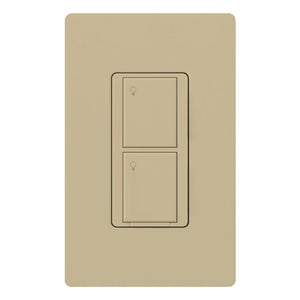 Lutron PD-5WS-DV-IV Caseta Wireless 5A 120-277V 2-button RF Single Pole / Multi Location Switch, Ivory