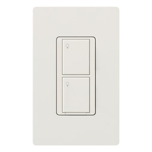 Lutron PD-5WS-DV-WH Caseta Wireless 5A 120-277V 2-button RF Single Pole / Multi Location Switch, White
