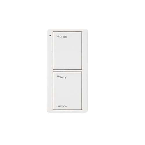 Lutron PJ2-2B-GWH-P02 Pico 2-Button Scene Keypad, Kitchen Marking Codes, in White