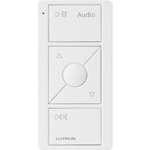 Lutron PJ2-3BRL-TSW-A02 Pico Wireless Controller for Audio, Works with Sonos, Snow