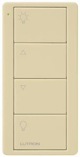 Lutron PJ2-4B-IV-L01P Pico PRO 4-Button Wireless Remote, Dimming Control, in Ivory