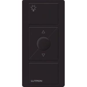 Lutron PX-3BRL-GBL-I01 Pico Wired Control, 3-Button with Raise/Lower and Icon Engraving in Black