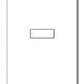 Lutron QSWS2-1BI-WH seeTouch QS Wallstation 1-Button Wallstation for Grafik Eye QS System, Insert Style in White Unengraved
