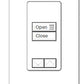 Lutron QSWS2-2BRLI-WH seeTouch QS Wallstation 2-Button Wallstation with Raise/Lower for Grafik Eye QS System, Insert Style in White Unengraved