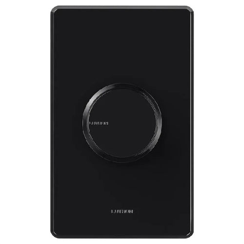 Lutron RCL-153PNL-BL Dalia LED+ 600W Incandescent 150W CFL or LED Single-Pole/3-Way Rotary Light Dimmer in Black